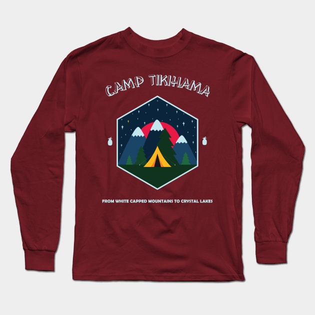 Psych - Camp Tikihama Long Sleeve T-Shirt by kayability